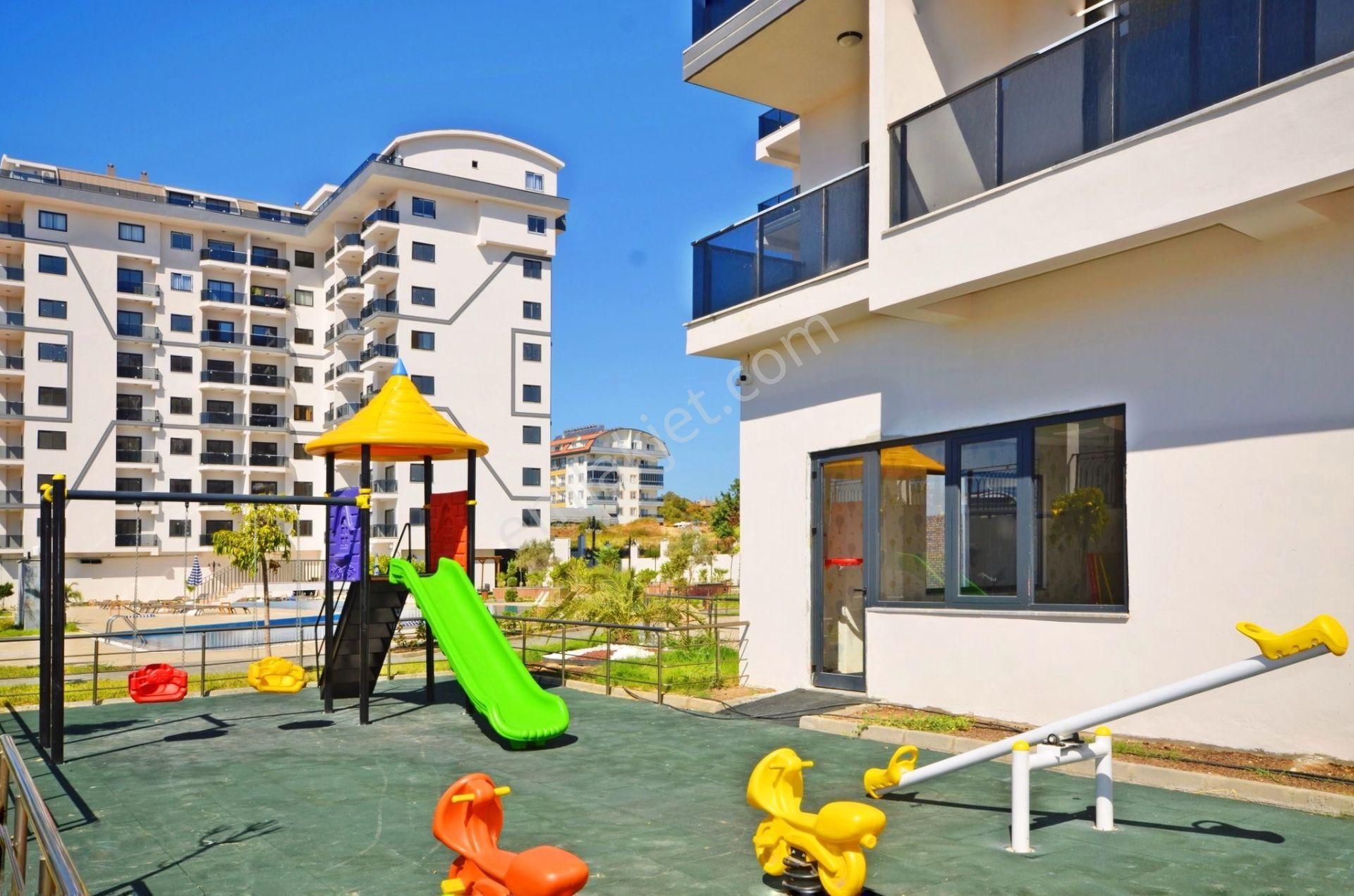 Alanya Payallar'da Yeni Resıdence'de Full Eşyalı 1+1 Daire - Görsel 23