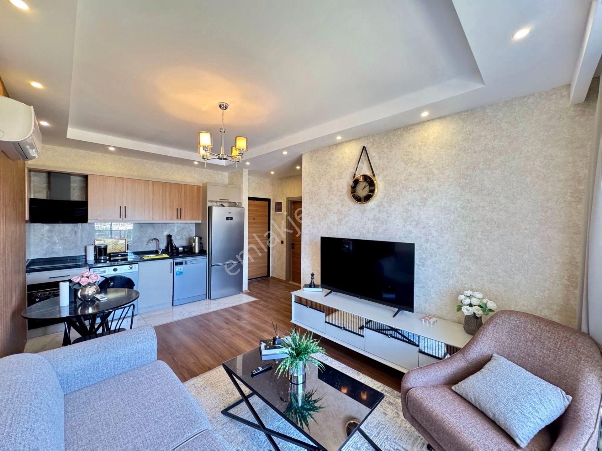 Alanya Payallar'da Yeni Resıdence'de Full Eşyalı 1+1 Daire - Görsel 4