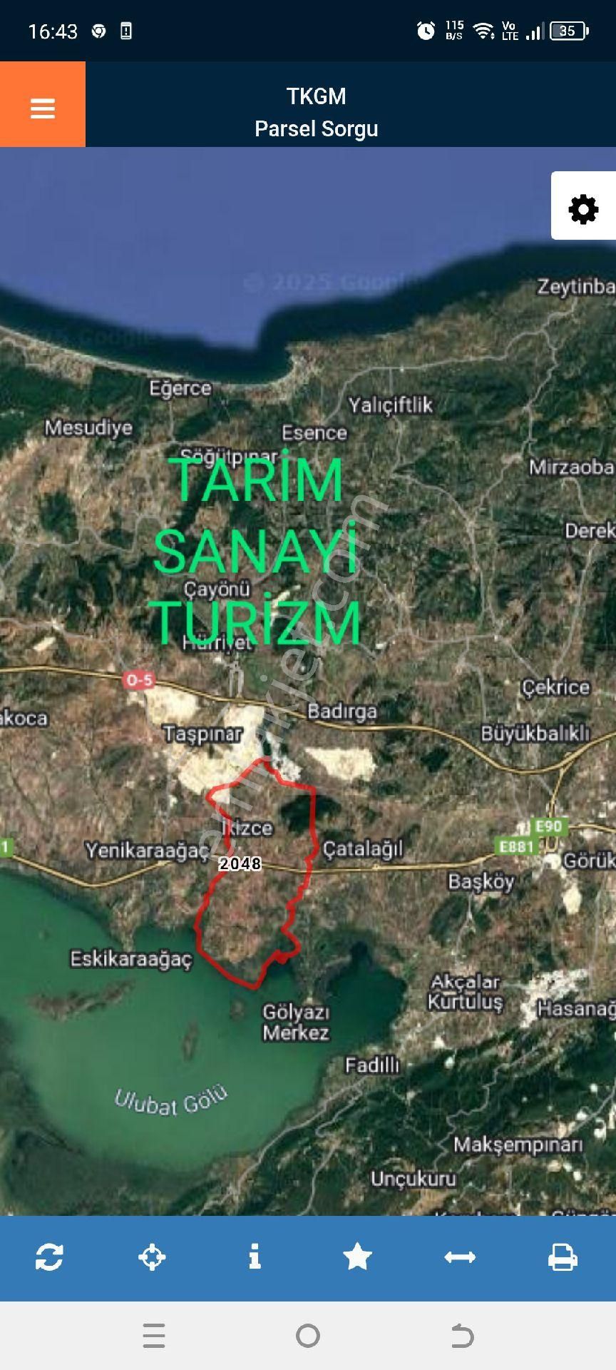 My Ekipden Bursa Karacabey İkizcede Doğa Harikası Arazi - Görsel 19