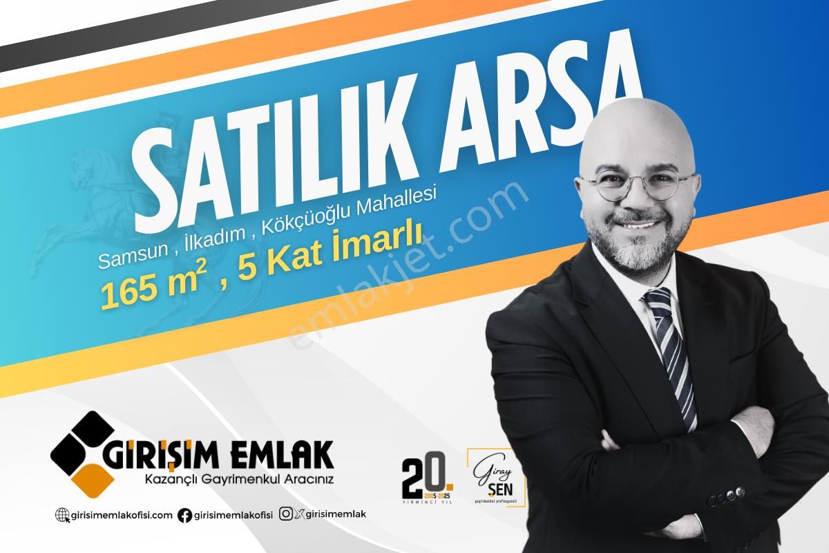 İkinci Bulvar Altı Kubilay Okulu Yanı 5 Kat İmarlı Arsa