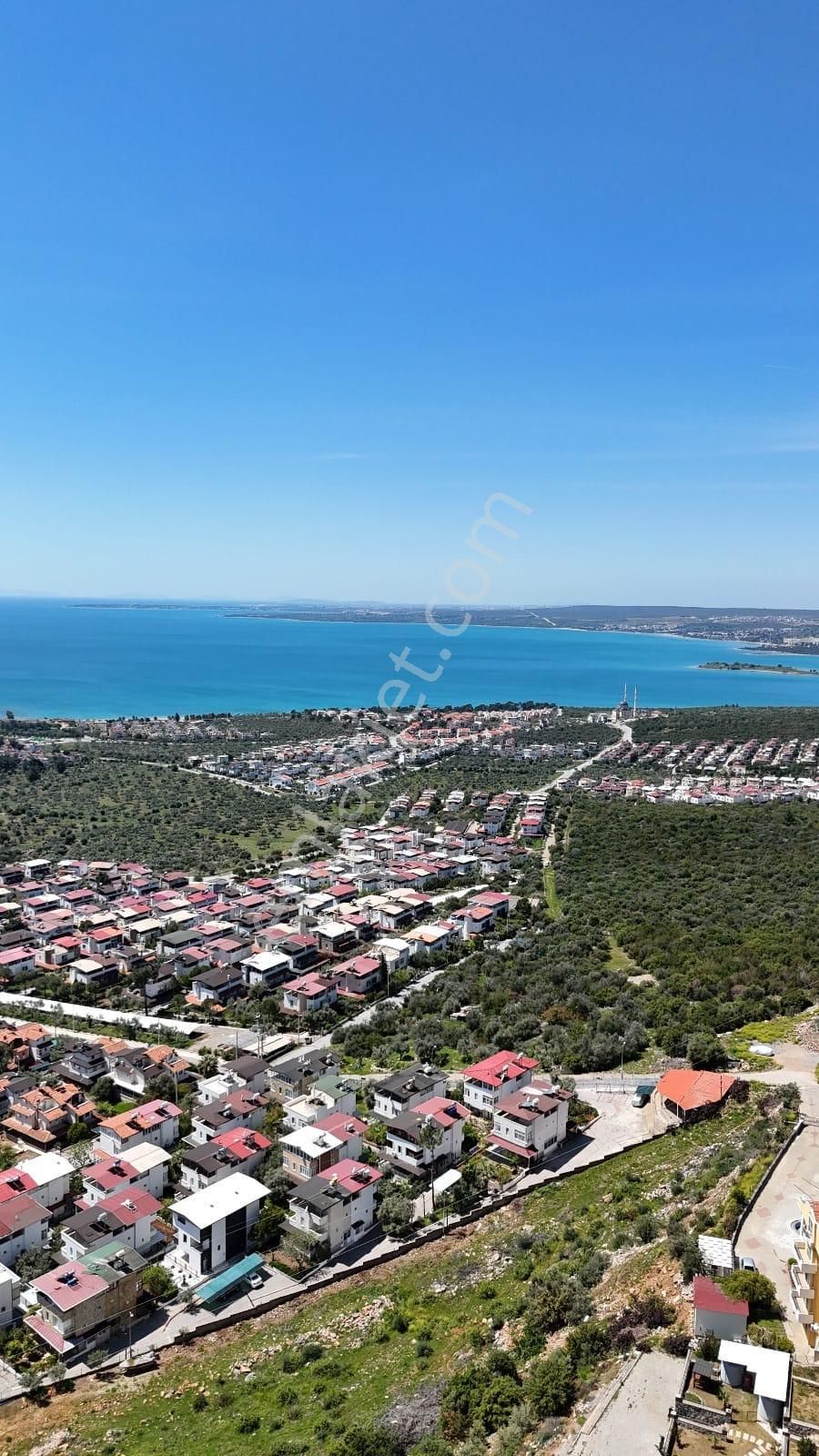 Didim, Akbük Mahallesi'nde , Satılık, Full Deniz Manzaralı, Villa İmarlı Arsa - Görsel 2