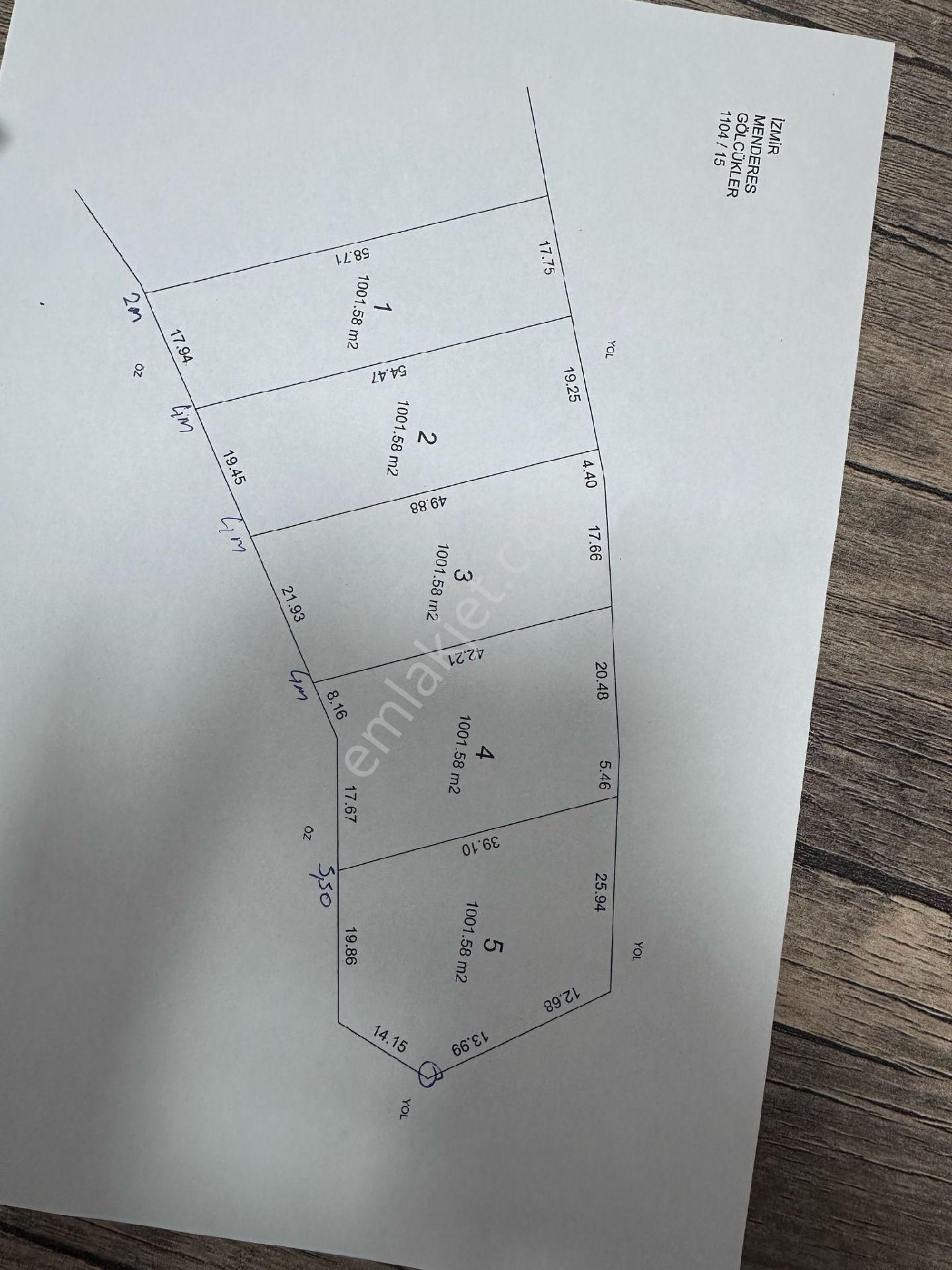 Gölcükler Otobüs Güzergahında Satılık 1.001 M2 Tapulu Fırsat Bahçe - Görsel 19