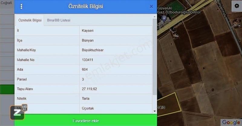 Bünyan Büyüktuzhisar Da Tarım A Uygun Sulu Satılık Tarla - Görsel 3
