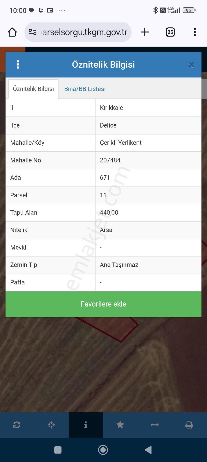 Kırıkkale Delice Çerikli Yerlikentte 15 Kat İmarlı - Görsel 4