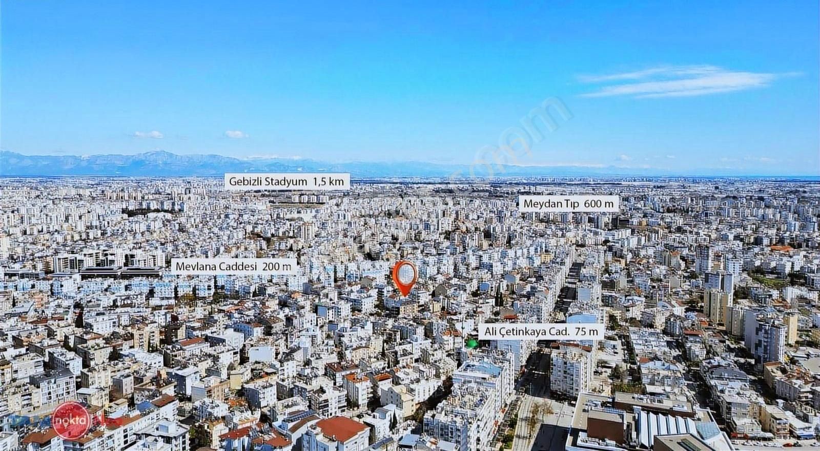 Şehrin Merkezinde Katta Sıfır Satılık 2+1 Daire