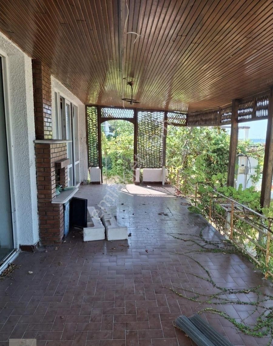 Çok Acil Denize Sıfır Villa Kent Sitesinde Lebiderya Deniz Manzaralı Havuzlu Villa - Görsel 15