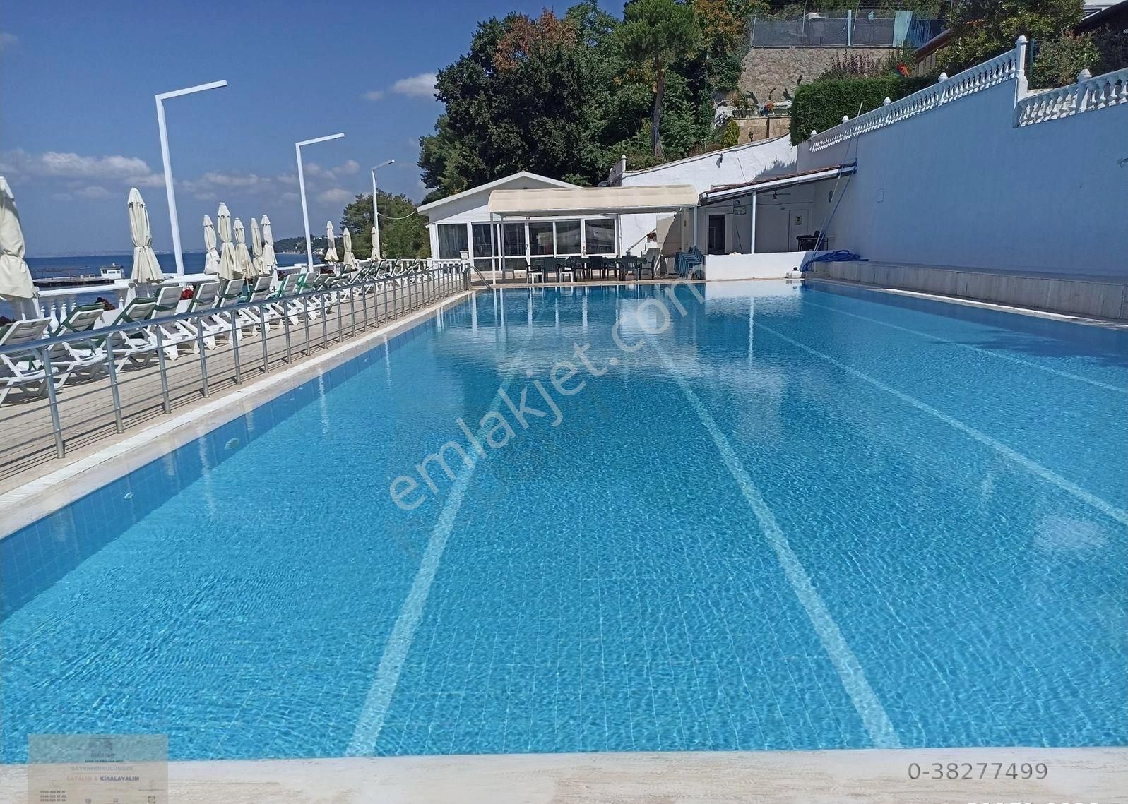 Çok Acil Denize Sıfır Villa Kent Sitesinde Lebiderya Deniz Manzaralı Havuzlu Villa - Görsel 2