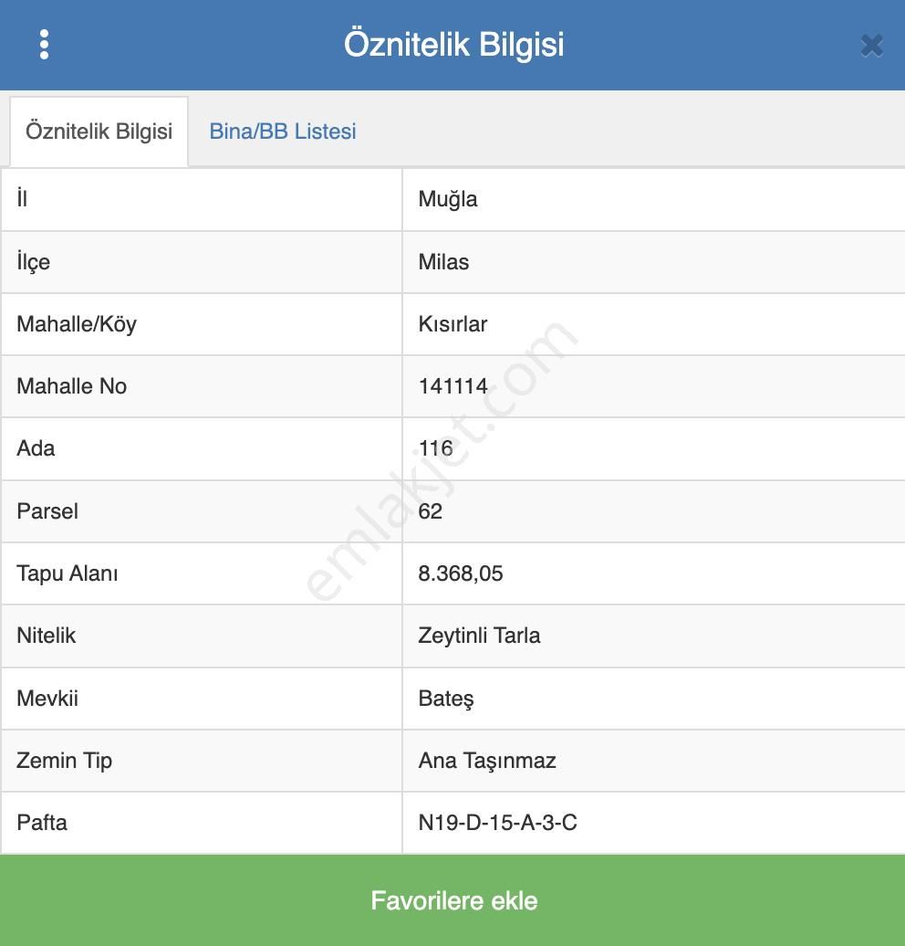 Muğla Milas Kısırlar'da Golf Sahalarına Yakın 8,5 Dönüm Arazi - Görsel 2