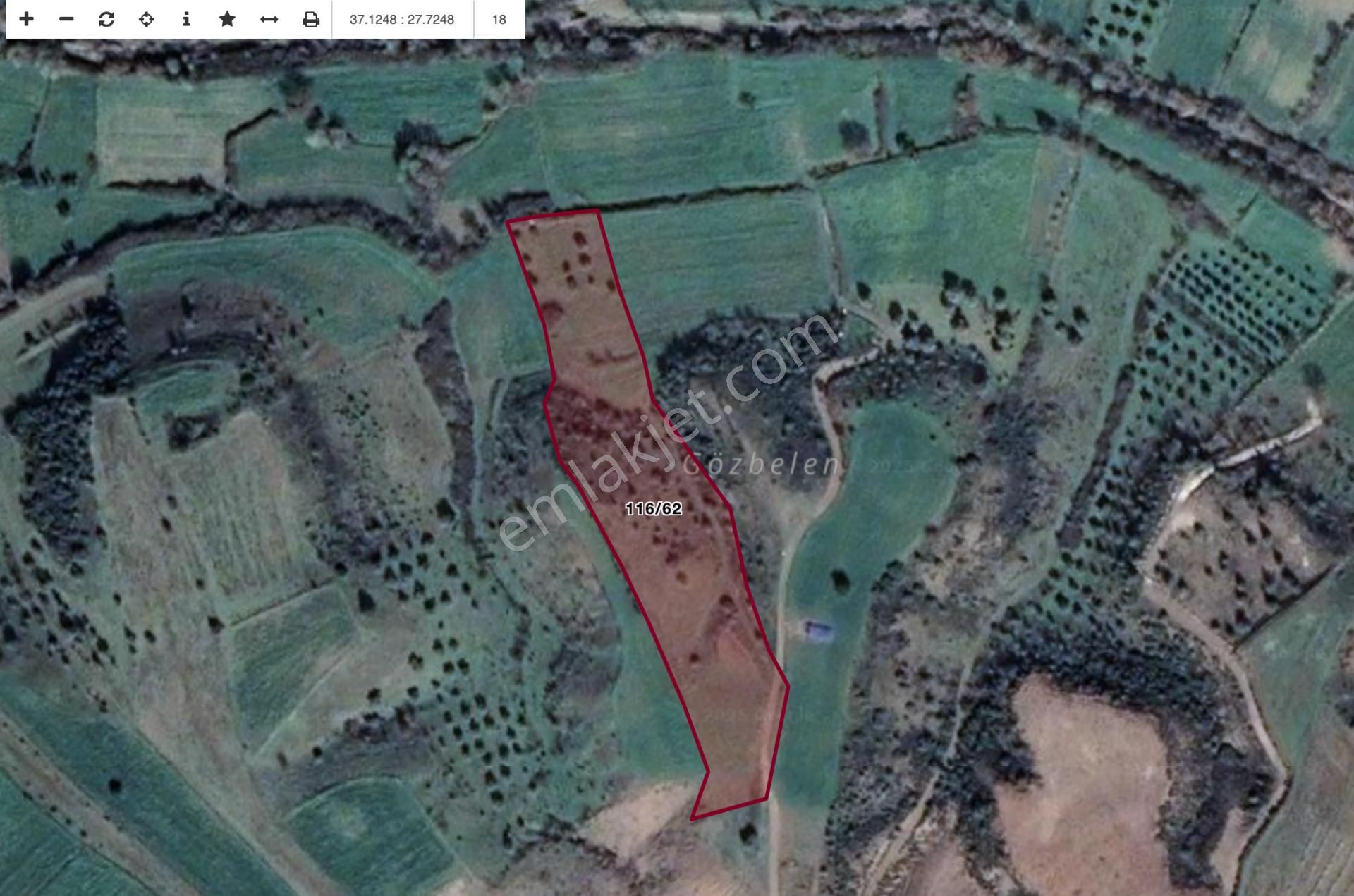Muğla Milas Kısırlar'da Golf Sahalarına Yakın 8,5 Dönüm Arazi - Görsel 3