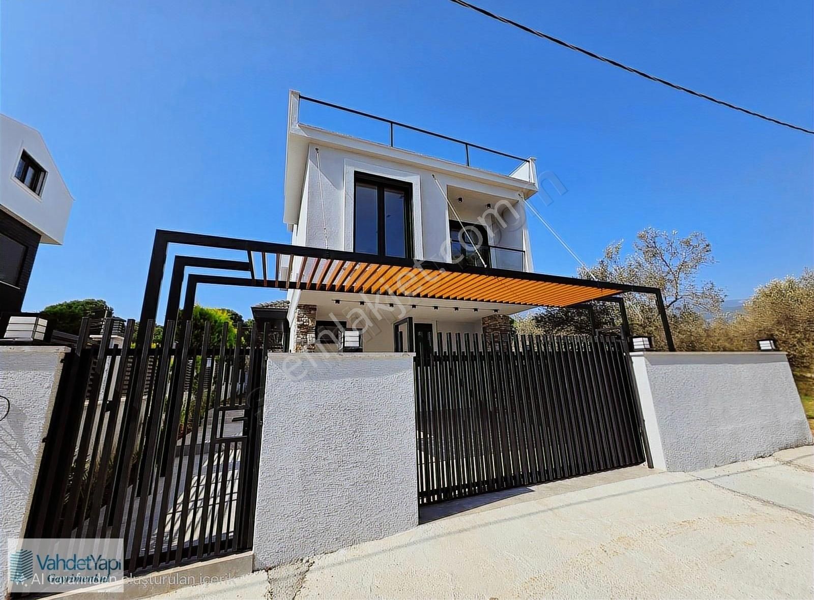 Vahdet'ten Güre Ultra Luxe Tasarım Tam Müstakil Havuzlu Villa - Görsel 25