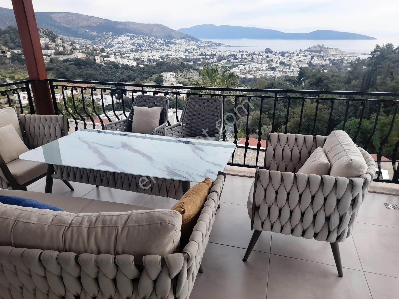 Bodrum Merkez Site İçi Full Deniz Manzaralı Satılık Üst Kat Daire - Görsel 18