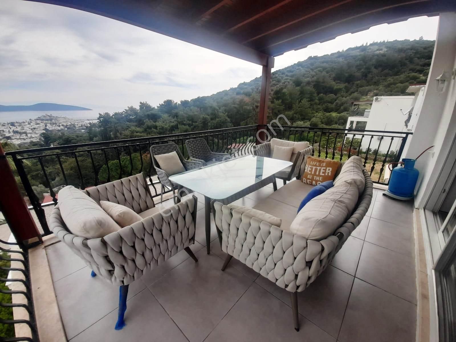 Bodrum Merkez Site İçi Full Deniz Manzaralı Satılık Üst Kat Daire - Görsel 16