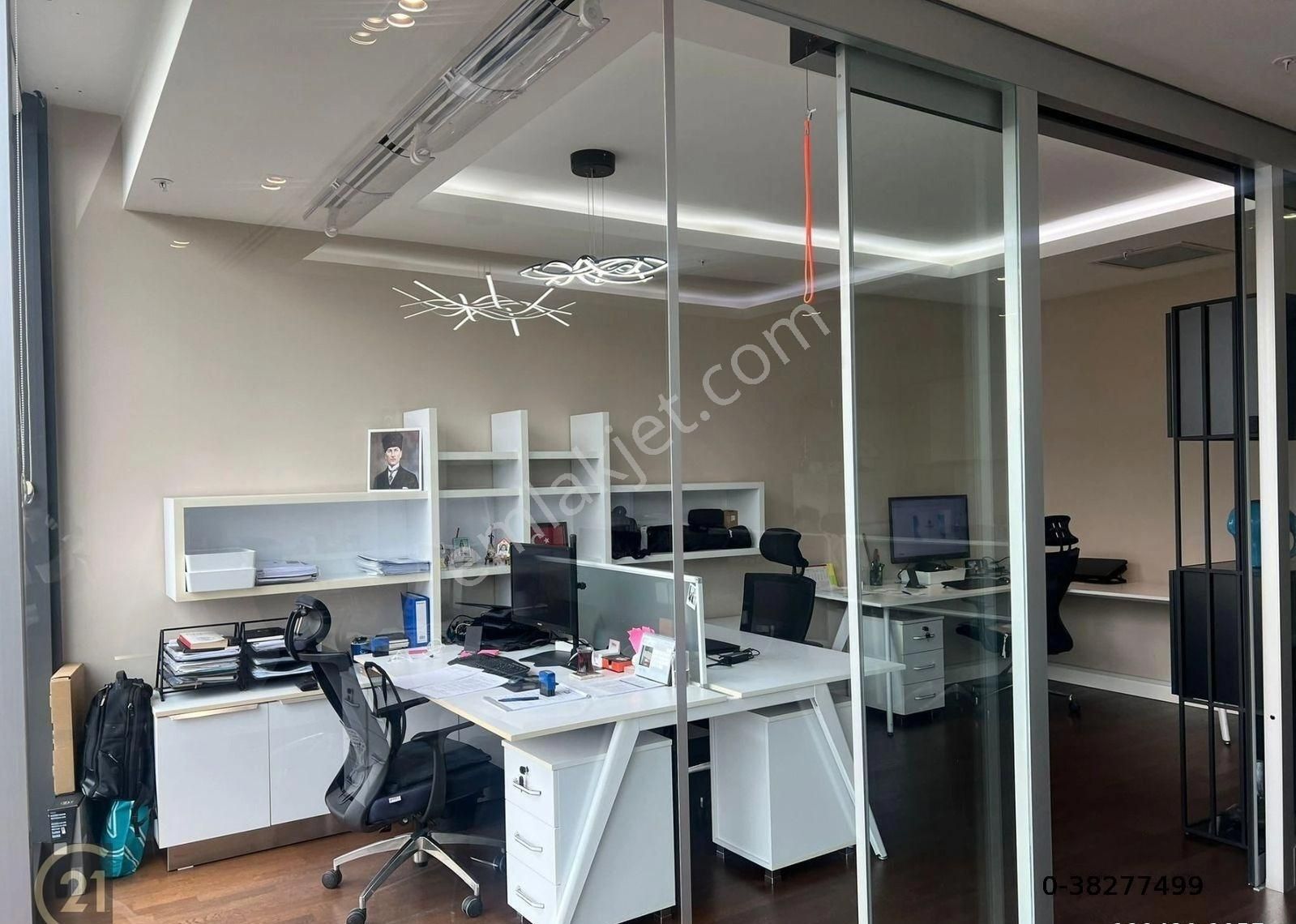 Moment Beştepe De Satılık 117 M2 Güney Cephede Dekorasyonlu Büyük Ofis