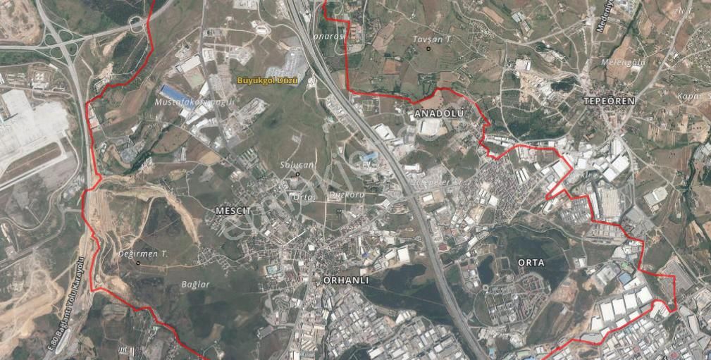 Tuzla Orhanlıda Havalimanı Ve Tem Otoyoluna Yakın Konut İmarlı Satılık Arsa - Görsel 6