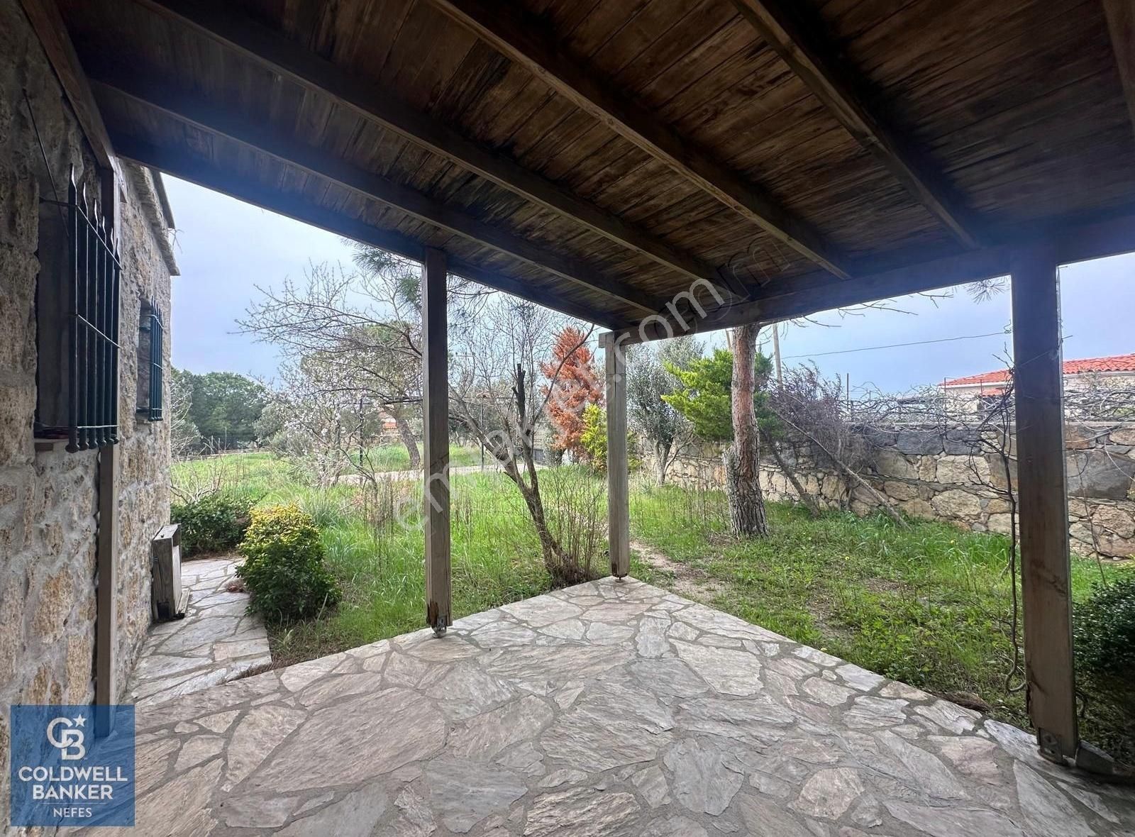 Bozcaada Papazbahçe Mevkiinde 2 Dönüm İçinde Satılık Taş Bağ Evi - Görsel 25