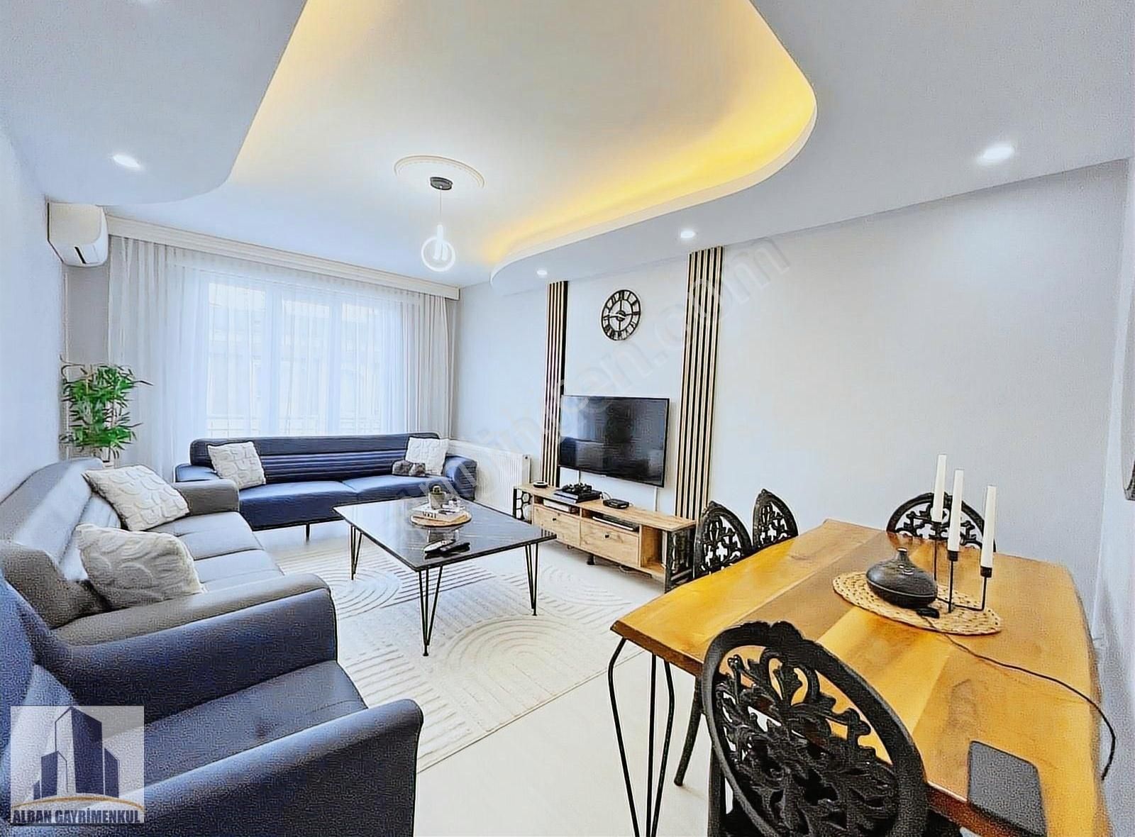 Alban'dan Metrobüse 5 Dk Balkonlu Çift Cephe 140 M² 3+1 Ara Kat.