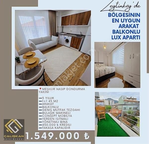 Çalışkandan Zeytinköy'de En Uygun Balkonlu Apart