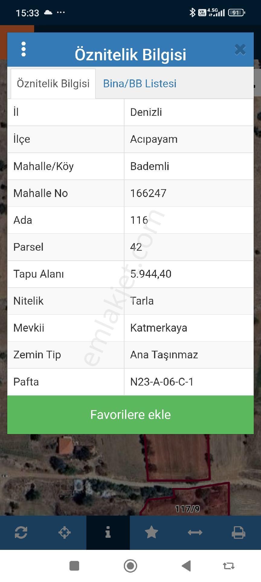 Denizli Acıpayam Bademli Satılık Müstakil Ev Tarla - Görsel 10