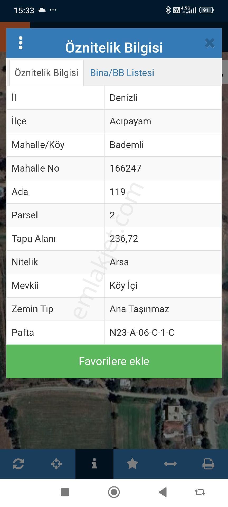 Denizli Acıpayam Bademli Satılık Müstakil Ev Tarla - Görsel 13
