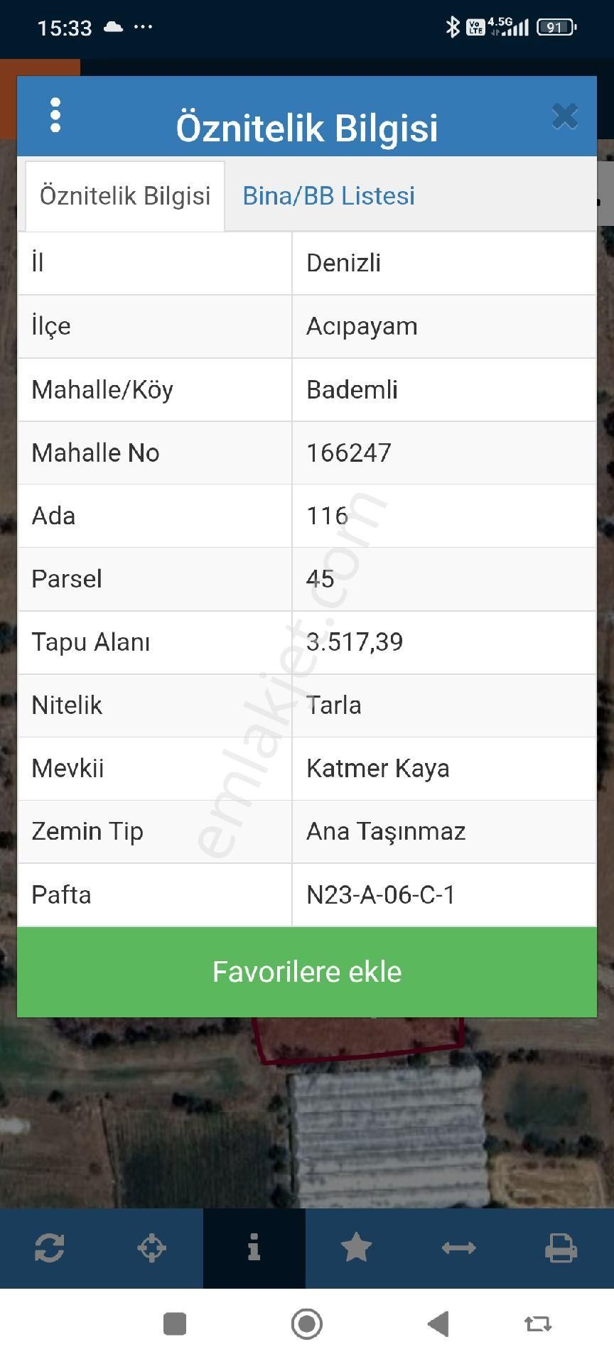 Denizli Acıpayam Bademli Satılık Müstakil Ev Tarla - Görsel 11