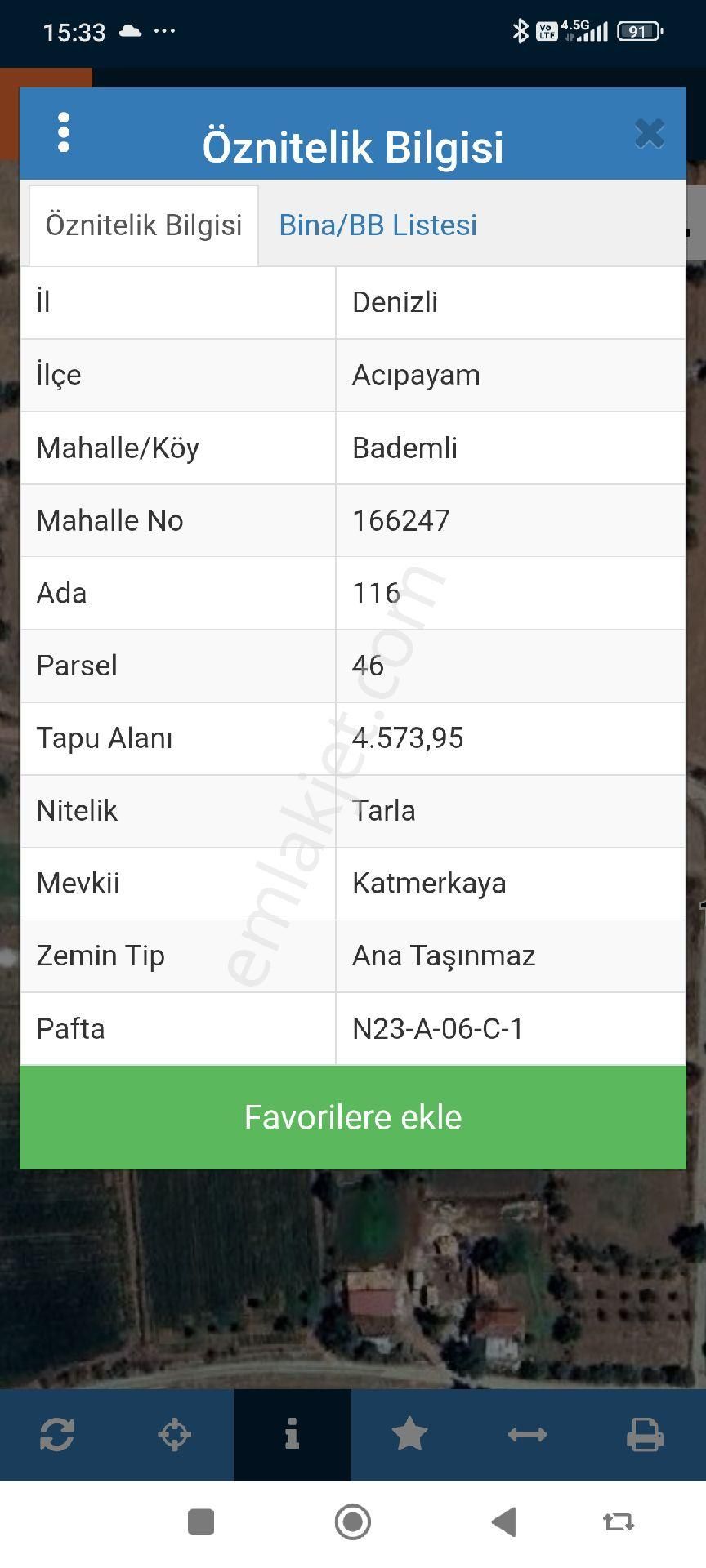 Denizli Acıpayam Bademli Satılık Müstakil Ev Tarla - Görsel 12