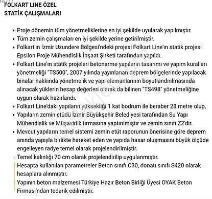 Karabağlar Folkart Line'de Satılık Daire 3+1 Lüx Site A.otopark 7/24 Kamera Kayıt - Görsel 35