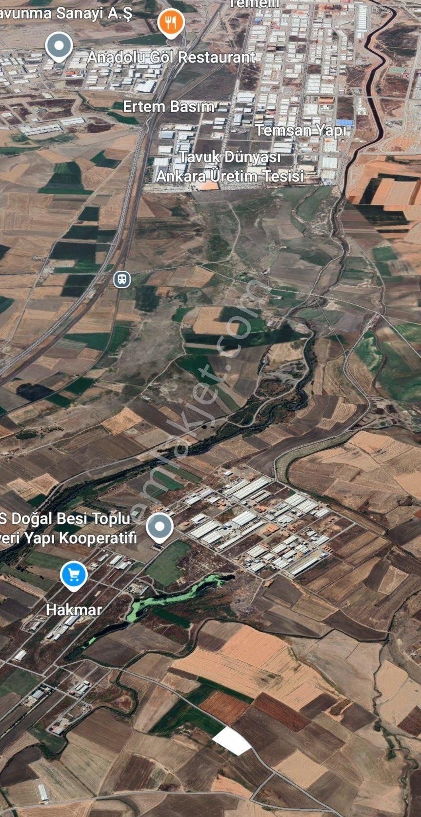 Sincan Anayurt Mahallesi 1435m2 Asfalt Cephe Harika Konumda Yatırımlık Hisse Tapulu