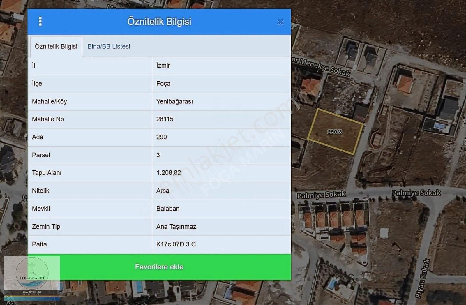 Foçaköy'de 1.208 M2 Geniş 2 Villa İmarlı Arsa - Görsel 7
