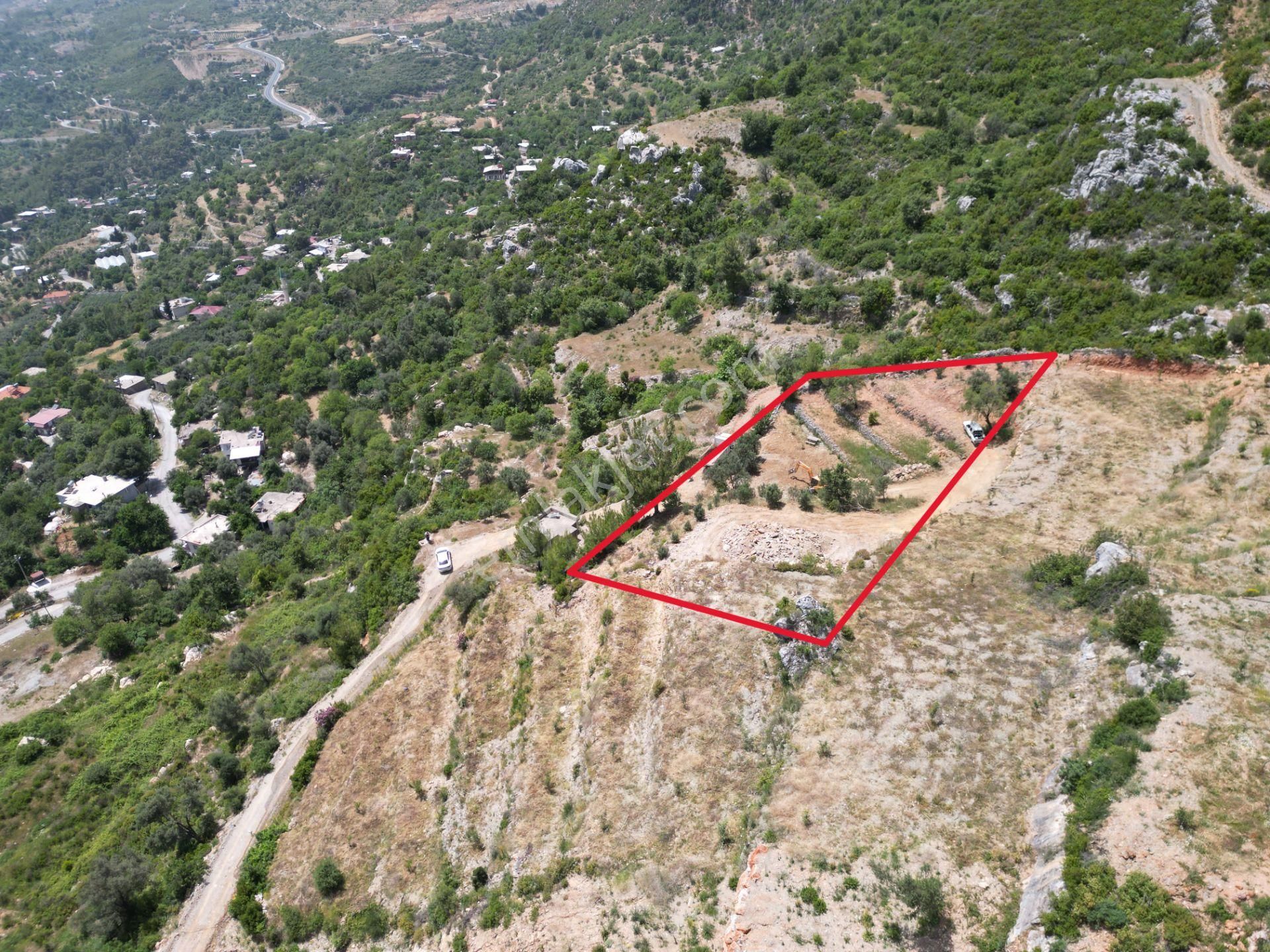 Yenice Köyünde Deniz Ve Vadi Manzaralı Hafriyatı Yapılmış 1800 M2 Tarla - Görsel 7