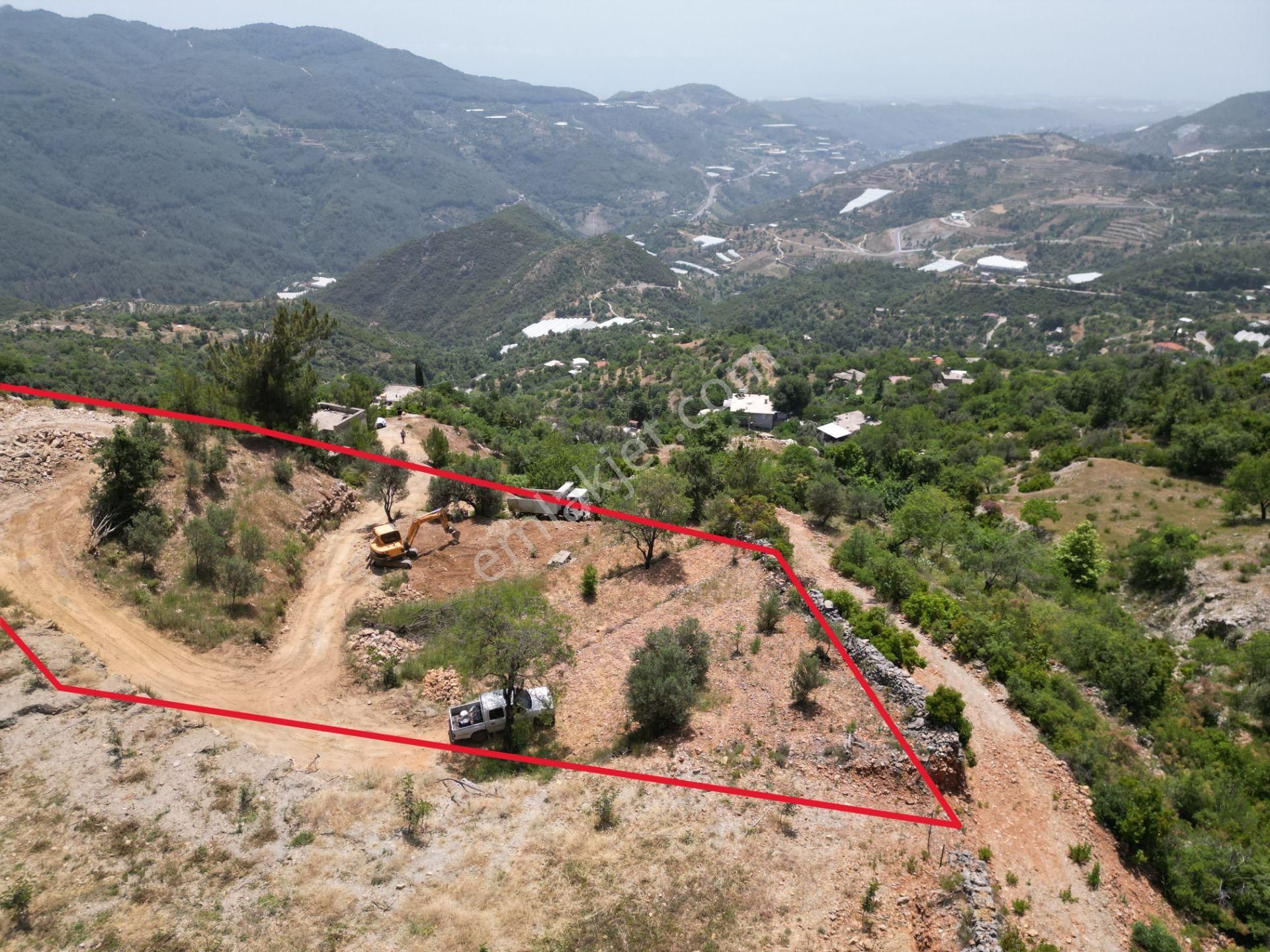 Yenice Köyünde Deniz Ve Vadi Manzaralı Hafriyatı Yapılmış 1800 M2 Tarla - Görsel 12