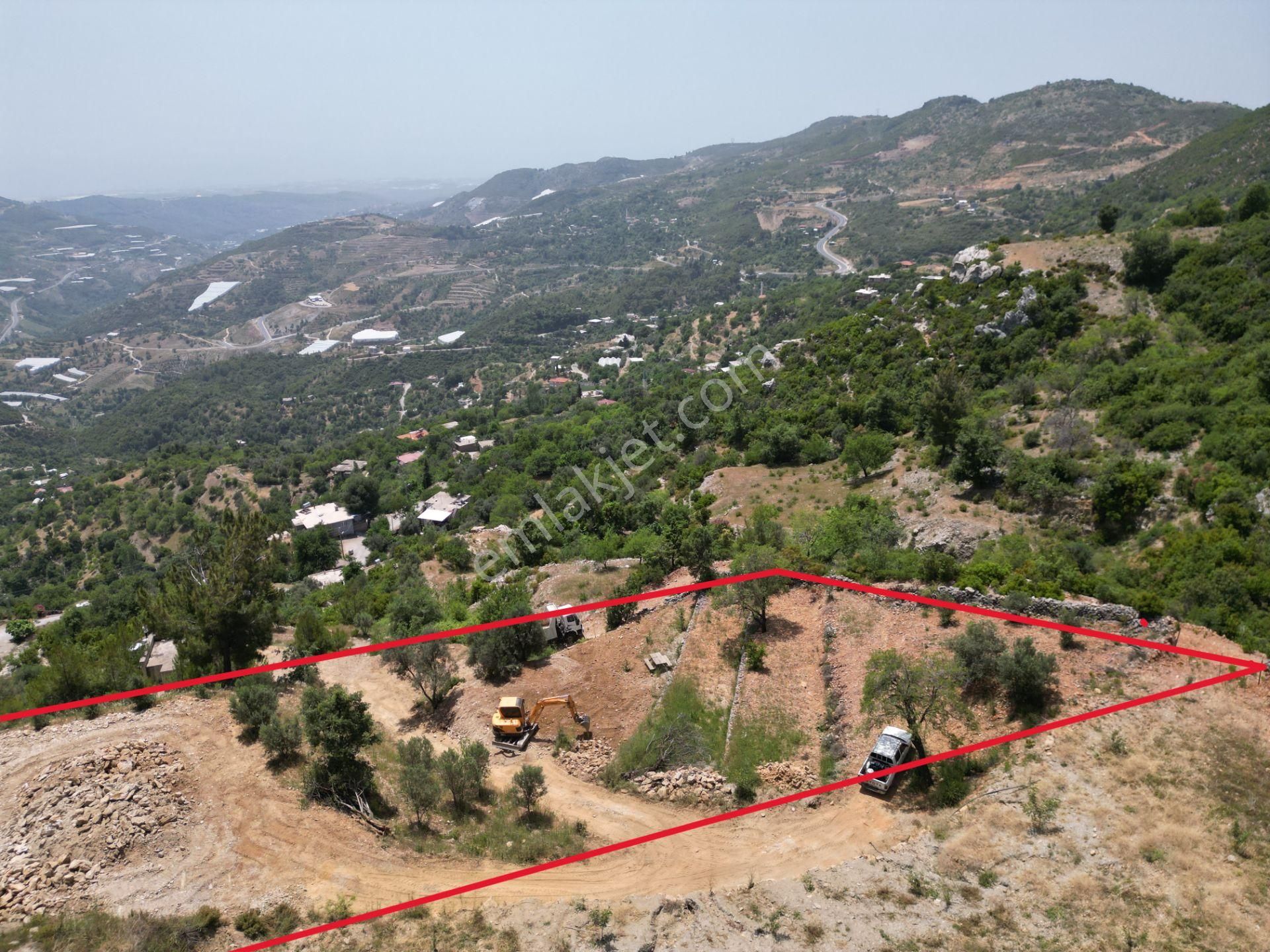 Yenice Köyünde Deniz Ve Vadi Manzaralı Hafriyatı Yapılmış 1800 M2 Tarla - Görsel 11