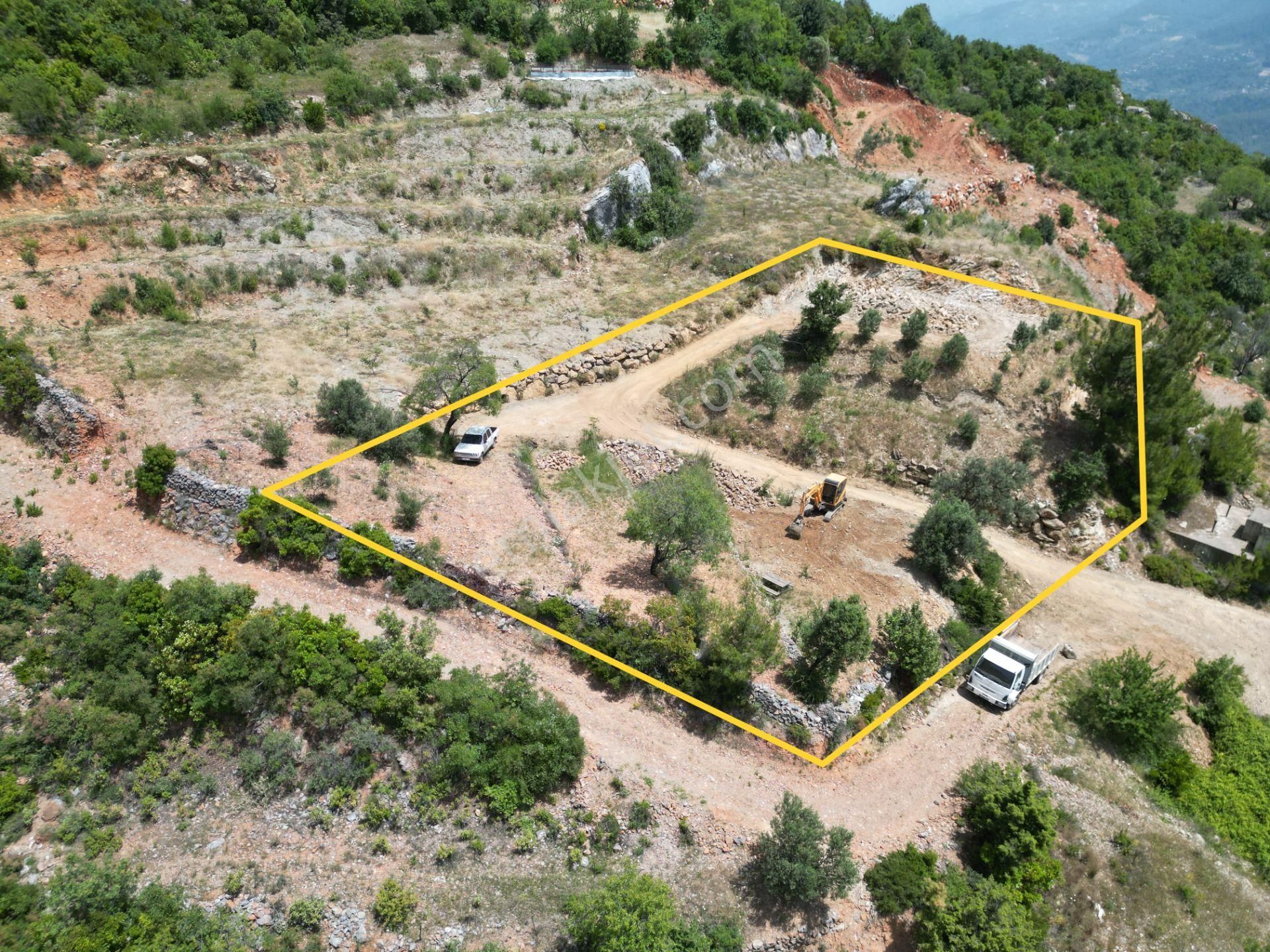 Yenice Köyünde Deniz Ve Vadi Manzaralı Hafriyatı Yapılmış 1800 M2 Tarla - Görsel 13