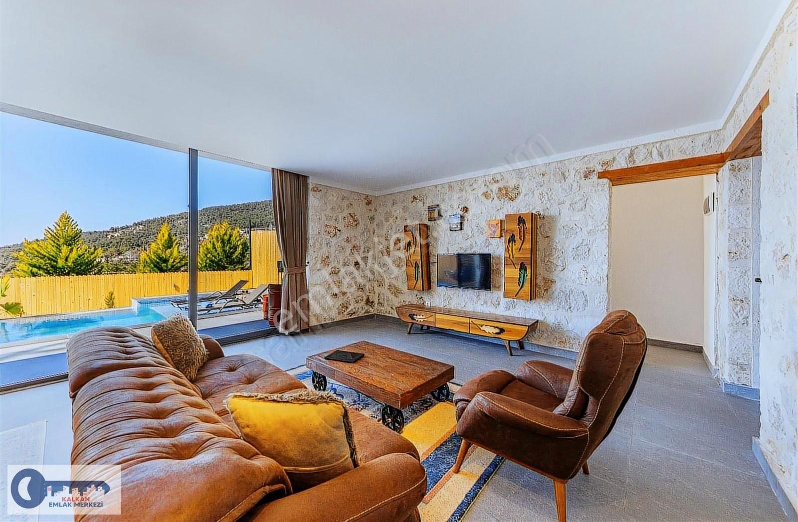 Kaş Kalkan'da Belgeli Yapı Kayıtlı 3 Villa - Görsel 26