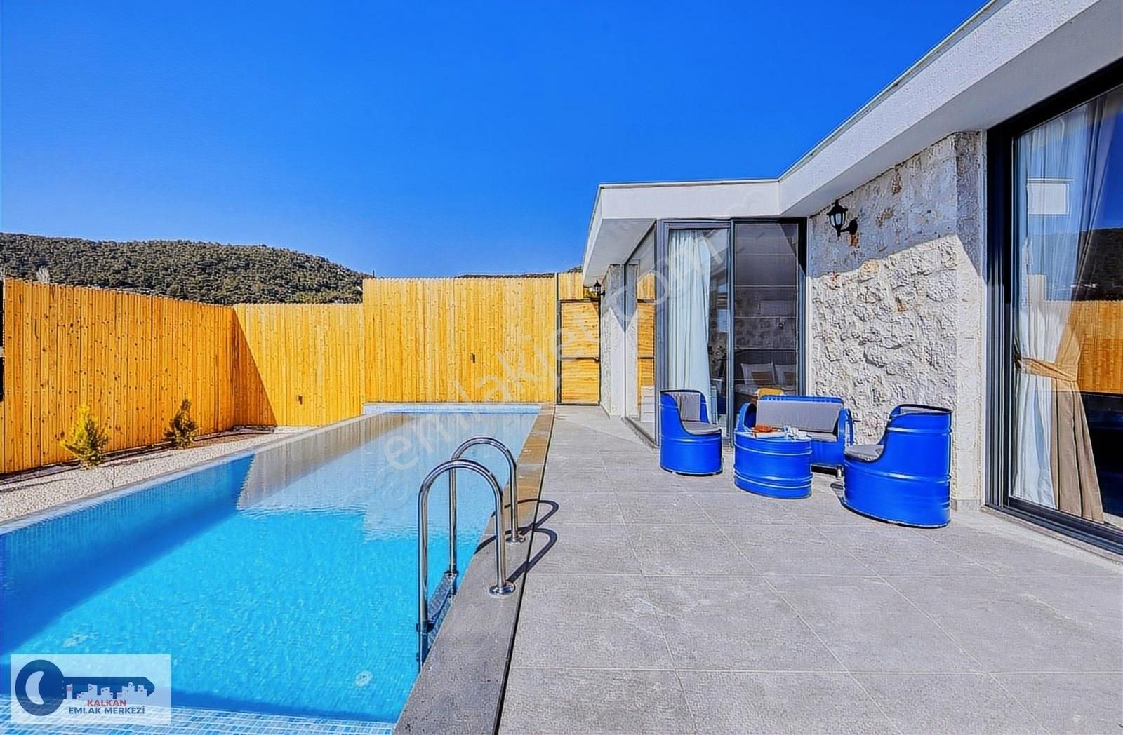 Kaş Kalkan'da Belgeli Yapı Kayıtlı 3 Villa - Görsel 22