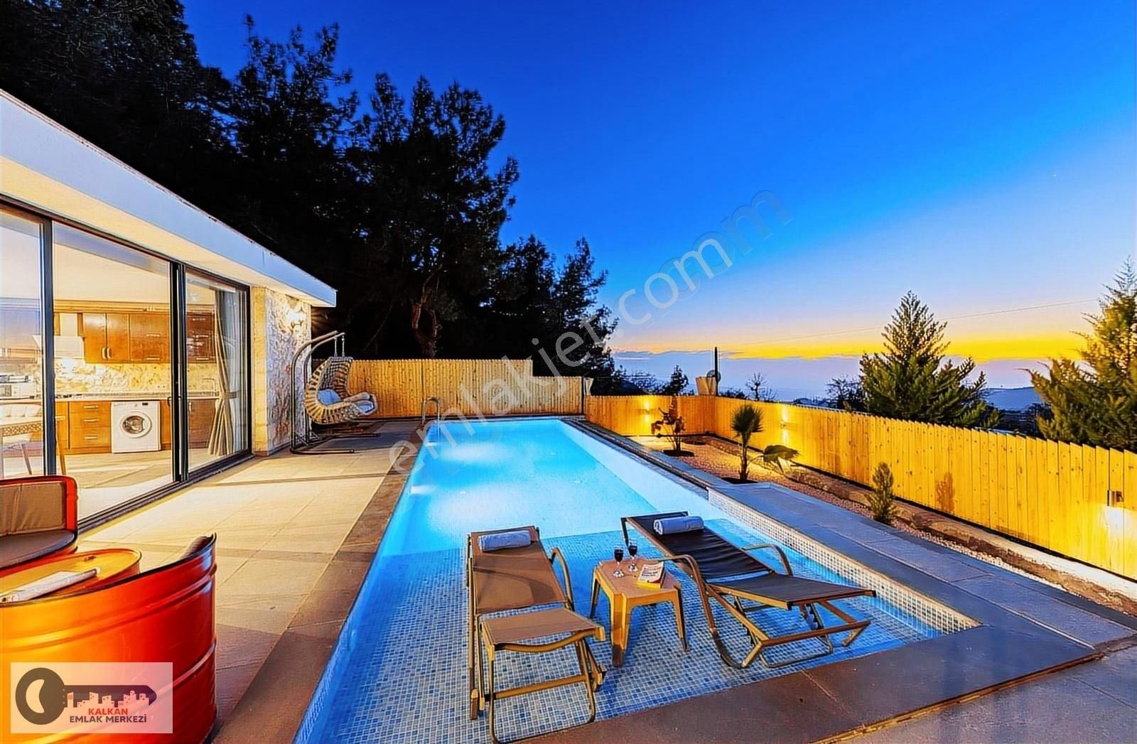 Kaş Kalkan'da Belgeli Yapı Kayıtlı 3 Villa - Görsel 27