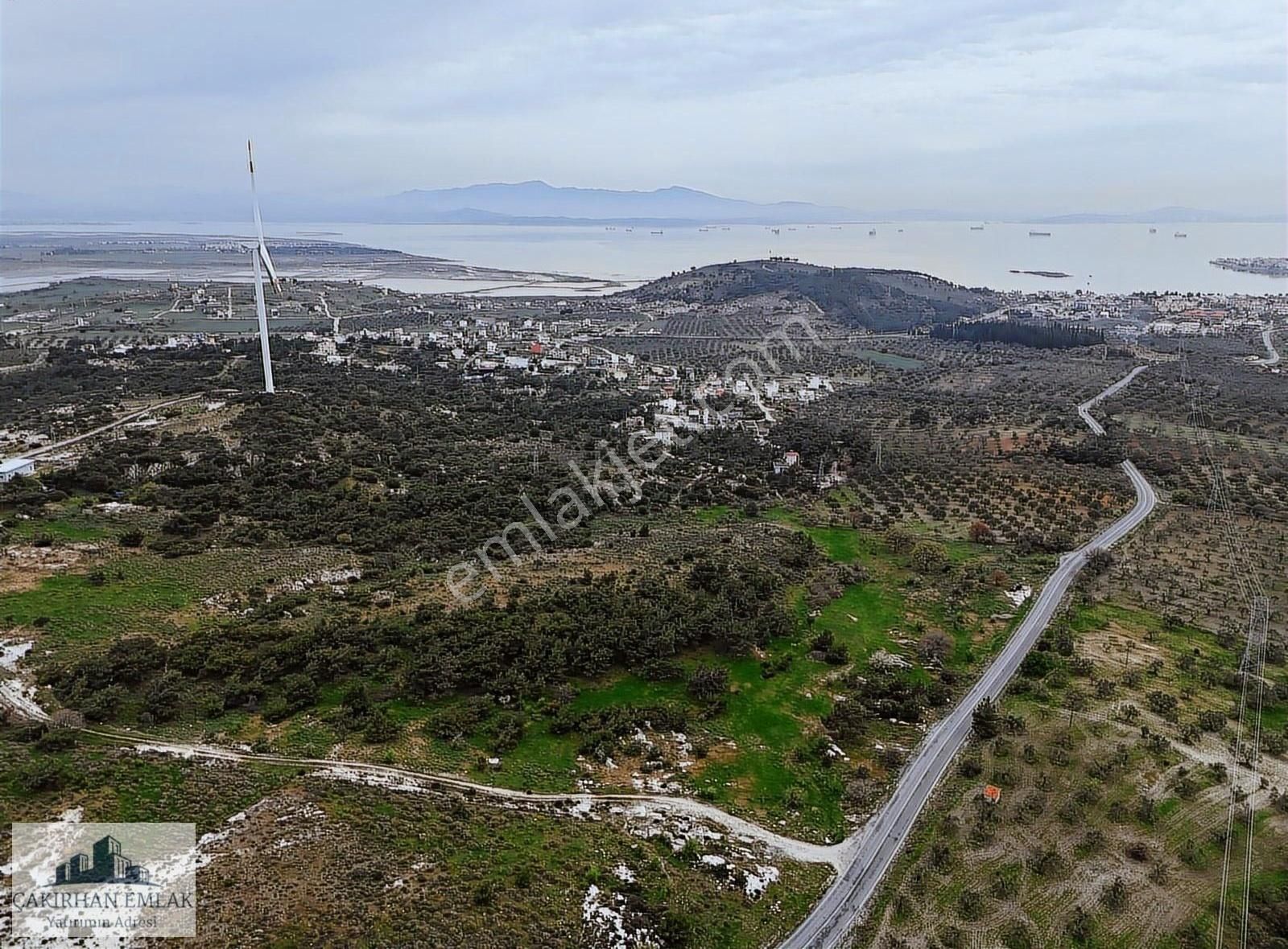 Çandarlı - Dikili Yolu Üzeri İmara Sıfır Mükemmel Lokasyon Arazi - Görsel 19
