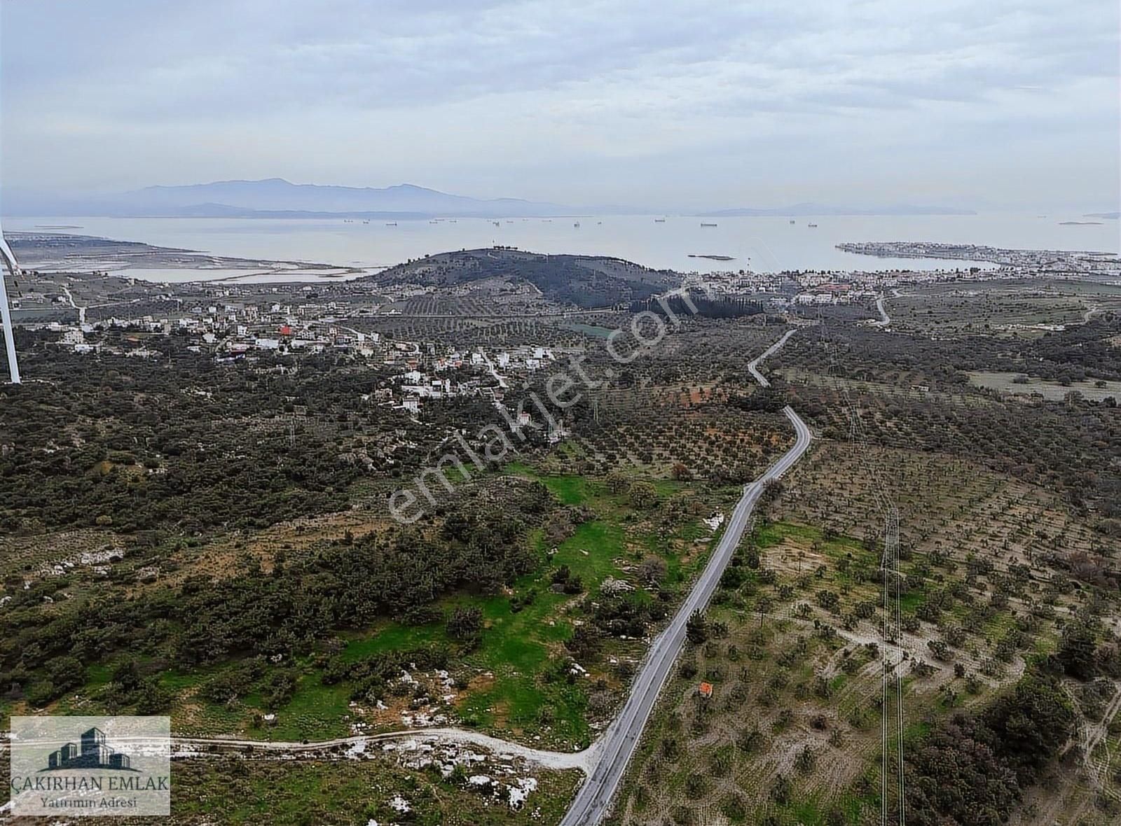 Çandarlı - Dikili Yolu Üzeri İmara Sıfır Mükemmel Lokasyon Arazi - Görsel 21