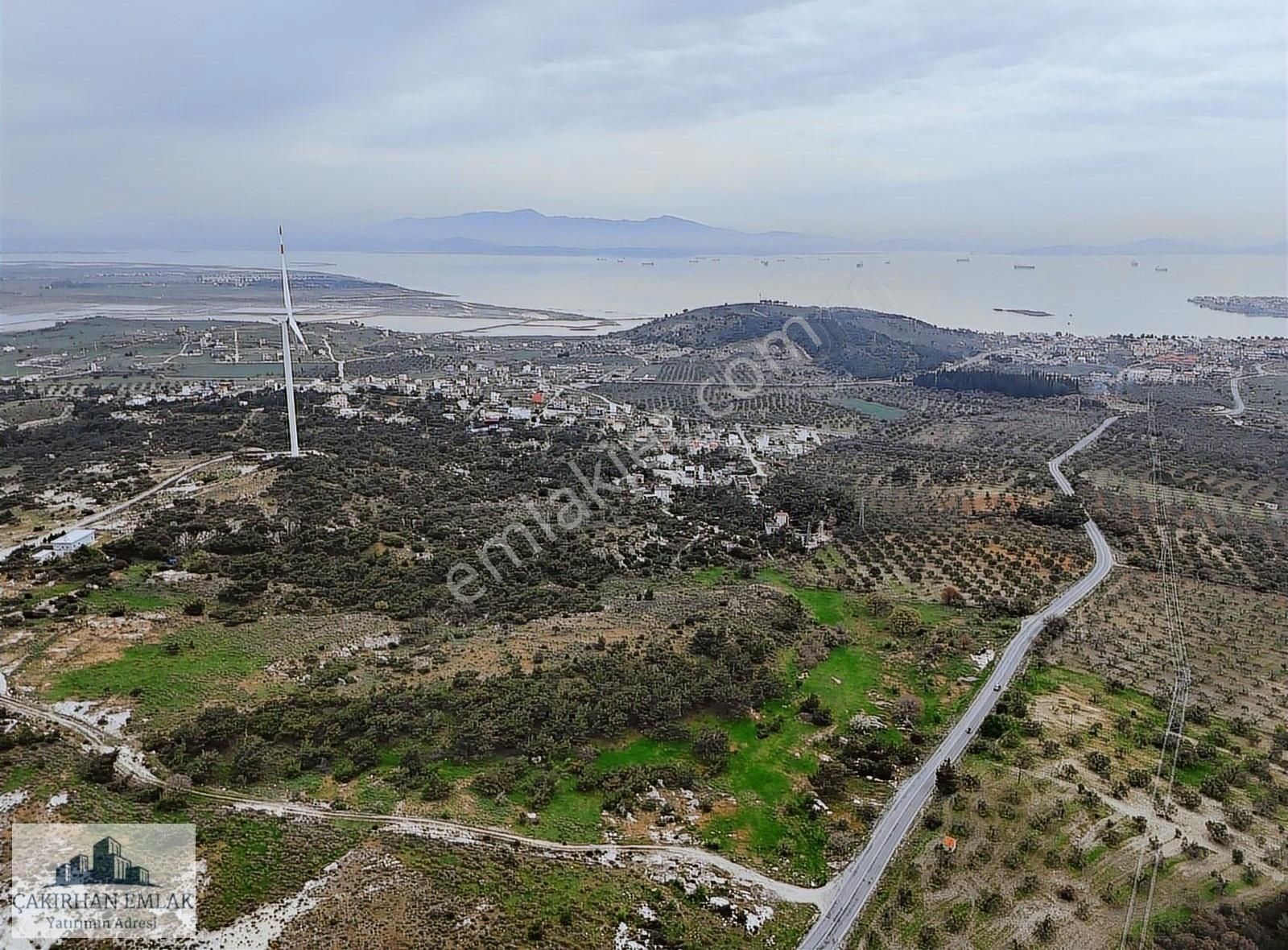 Çandarlı - Dikili Yolu Üzeri İmara Sıfır Mükemmel Lokasyon Arazi - Görsel 16