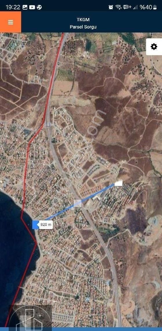 Seferihisar Tepecik Mahallesinde Villalık Arsa - Görsel 2