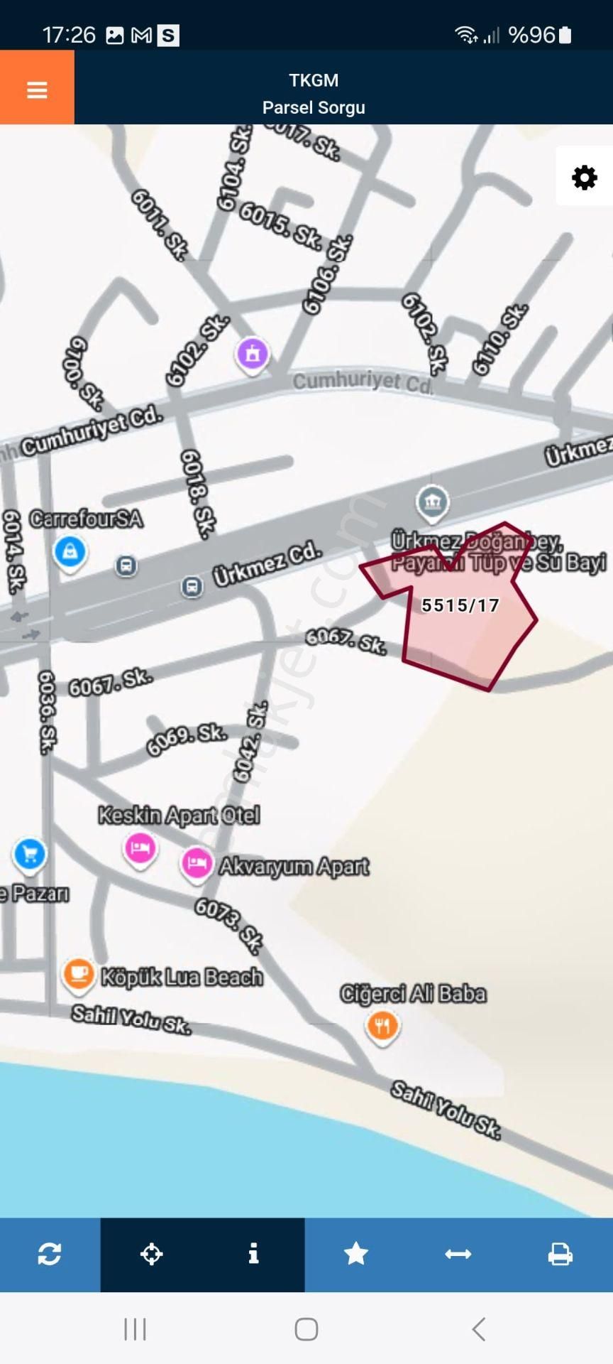 İzmir Seferihisar Ürkmez De Satılık 1309 M2 Tarla - Görsel 16