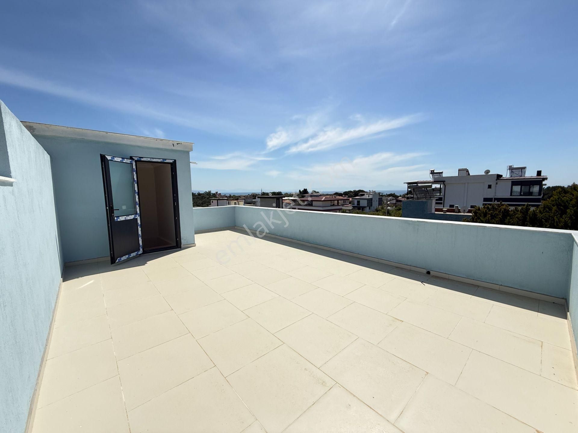 Seferihisar Doğanbey’de Satılık 2 + 1 Sıfır Geniş Bahçeli Deniz Manzaralı Dubleks Yazlık - Görsel 19