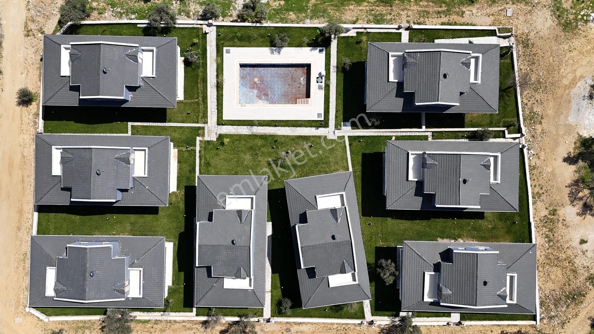Güre Köy Yolun Satılık Havuzlu Sıfır Villa - Görsel 12