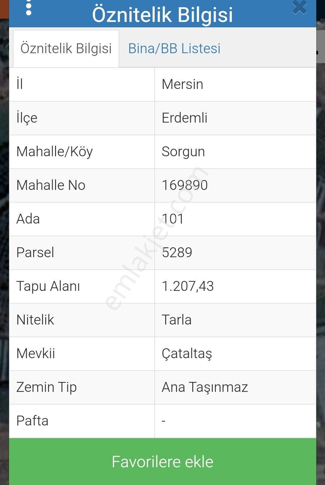 Erdemli Sorgun Mahallesi'nde Satılık Tarla - Görsel 11