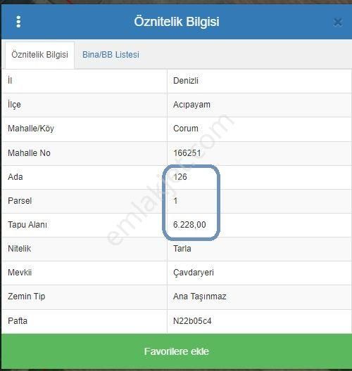 Acıpayam Corum Da Asfalt Yol Kenarı Tarla - Görsel 10