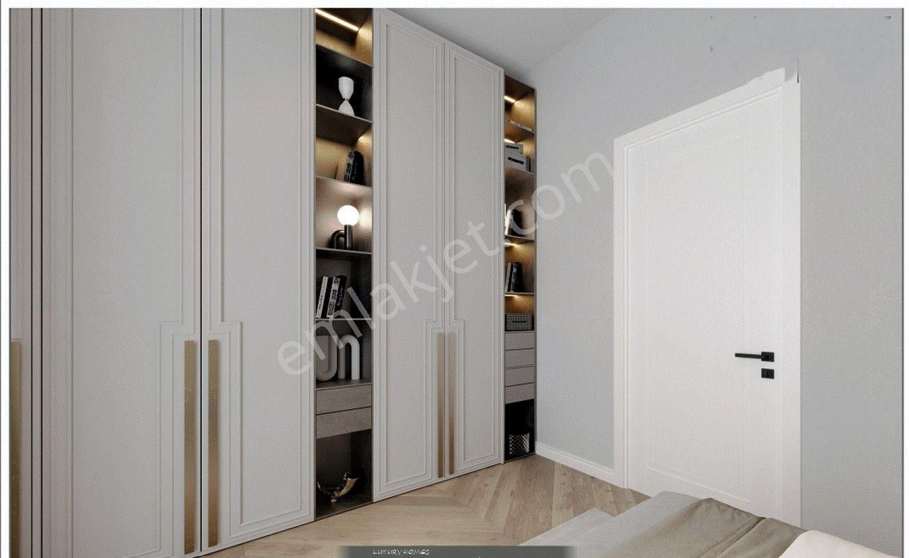 Kuşadasında Projeden Yatay Mimari Lüks Satılık Daireler - Görsel 14