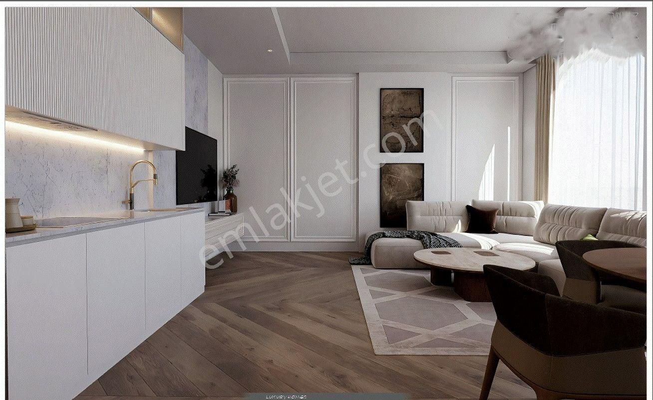 Kuşadasında Projeden Yatay Mimari Lüks Satılık Daireler - Görsel 7