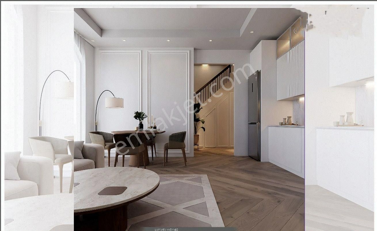 Kuşadasında Projeden Yatay Mimari Lüks Satılık Daireler - Görsel 5