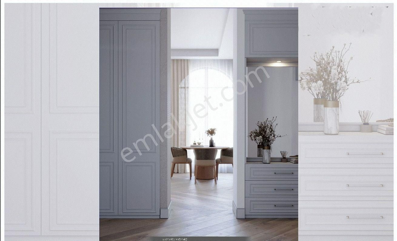 Kuşadası Merkezde Projeden Yatay Mimari Bahçeli Loft Daire - Görsel 21