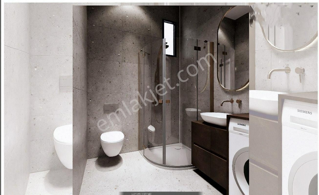 Kuşadası Merkezde Projeden Yatay Mimari Bahçeli Loft Daire - Görsel 12