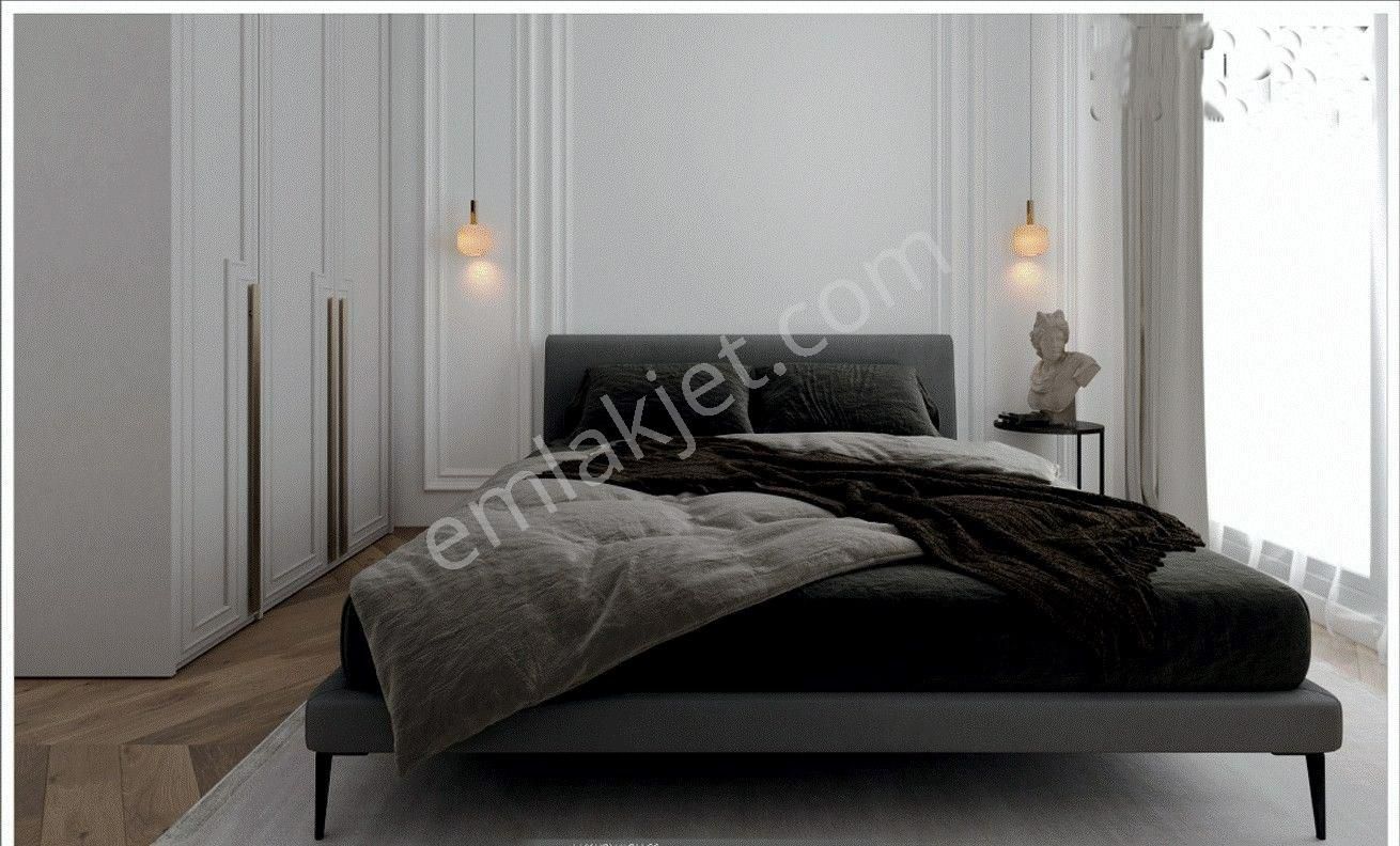 Kuşadası Merkezde Projeden Yatay Mimari Bahçeli Loft Daire - Görsel 10